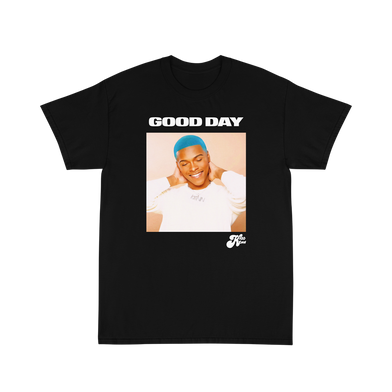 Black Good Day T-Shirt Front