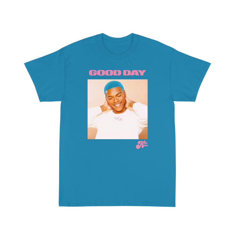 Blue Good Day T-Shirt Front
