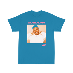 Blue Good Day T-Shirt Front