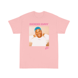 Pink Good Day T-Shirt Front